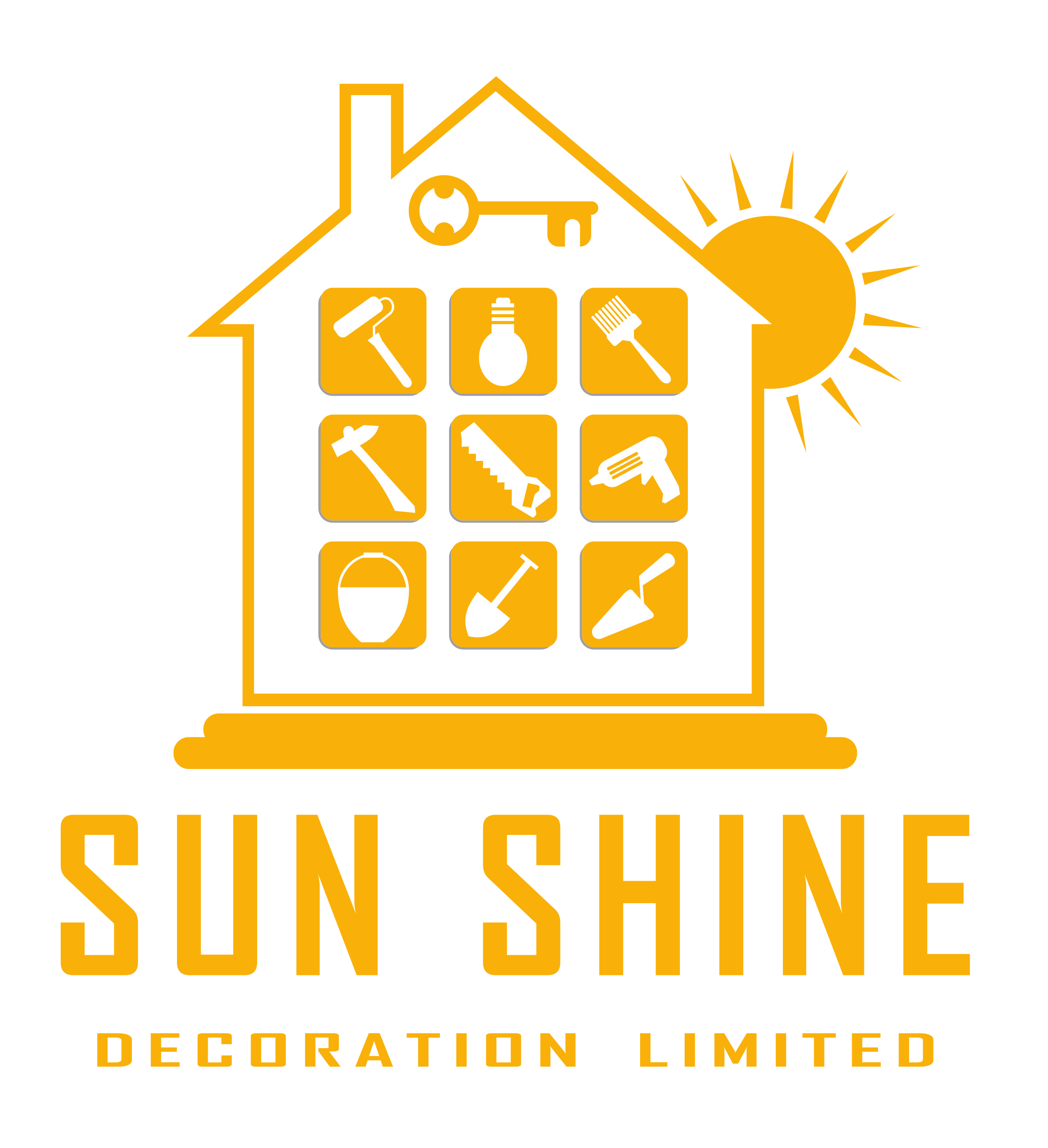 home - sun shine decoration